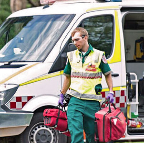 A paramedic intern in the Northern Territory 