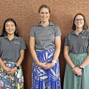Our Dietitians at Desert Dietitians; Hinako Inoue, Katelyn Paterson, Alison Julien