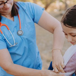 Empowering parents to know what to do in the case of an emergency as they wait for emergency response to improve outcomes for rural kids. article needs work.