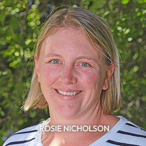 Rosie Nicholson. Lauren Woodhart