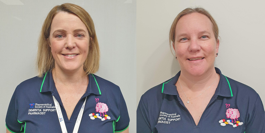 Left: Nicola Sander - Dementia support pharmacist. Right: Dee-Anne Hull - Dementia support pharmacist.