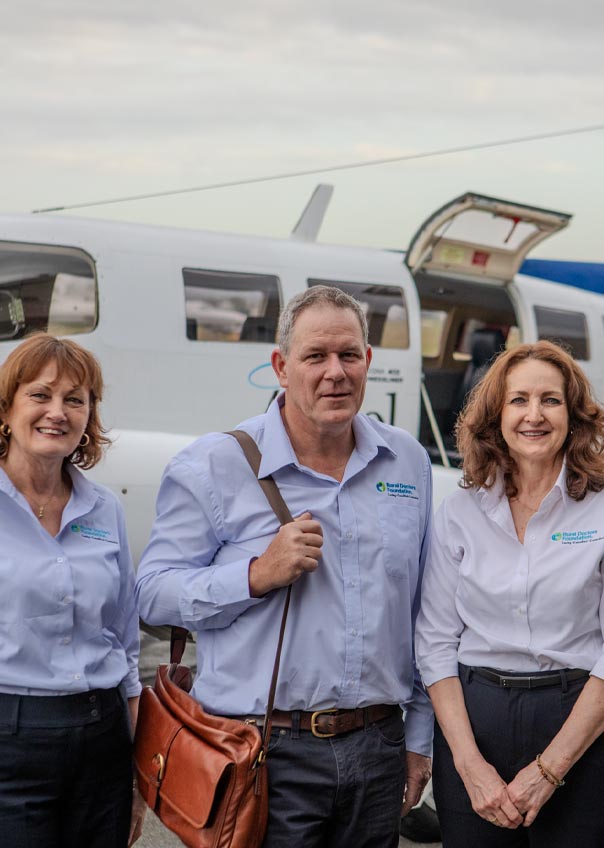 John Douyere with plane no branding