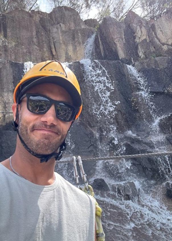 Vahid at Penny Royal Adventure Park in Launceston Tasmania