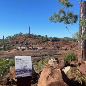 Chillagoe roaster chimney
